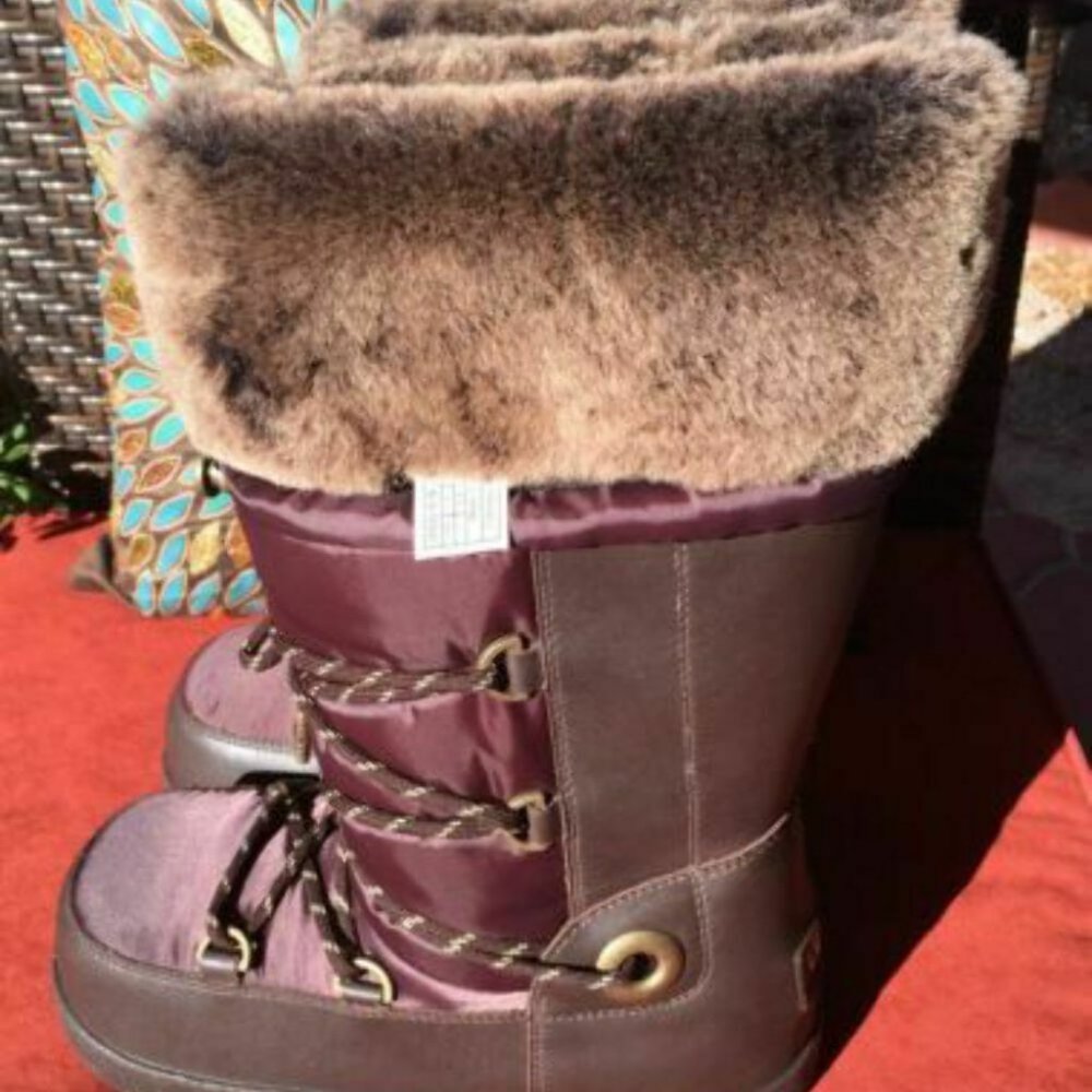 UGG Australia Waterproof Winter Brown Boots